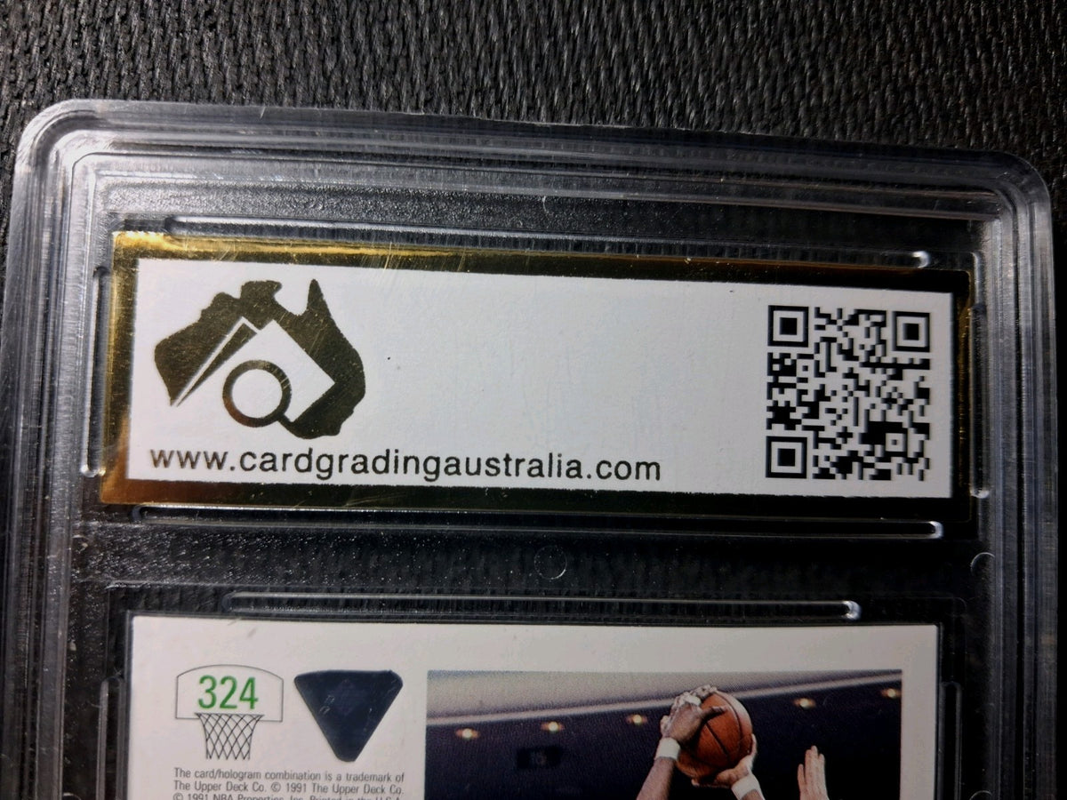 David ROBINSON Graded 10- 1991-92 Upper Deck Basketball Base Card #324