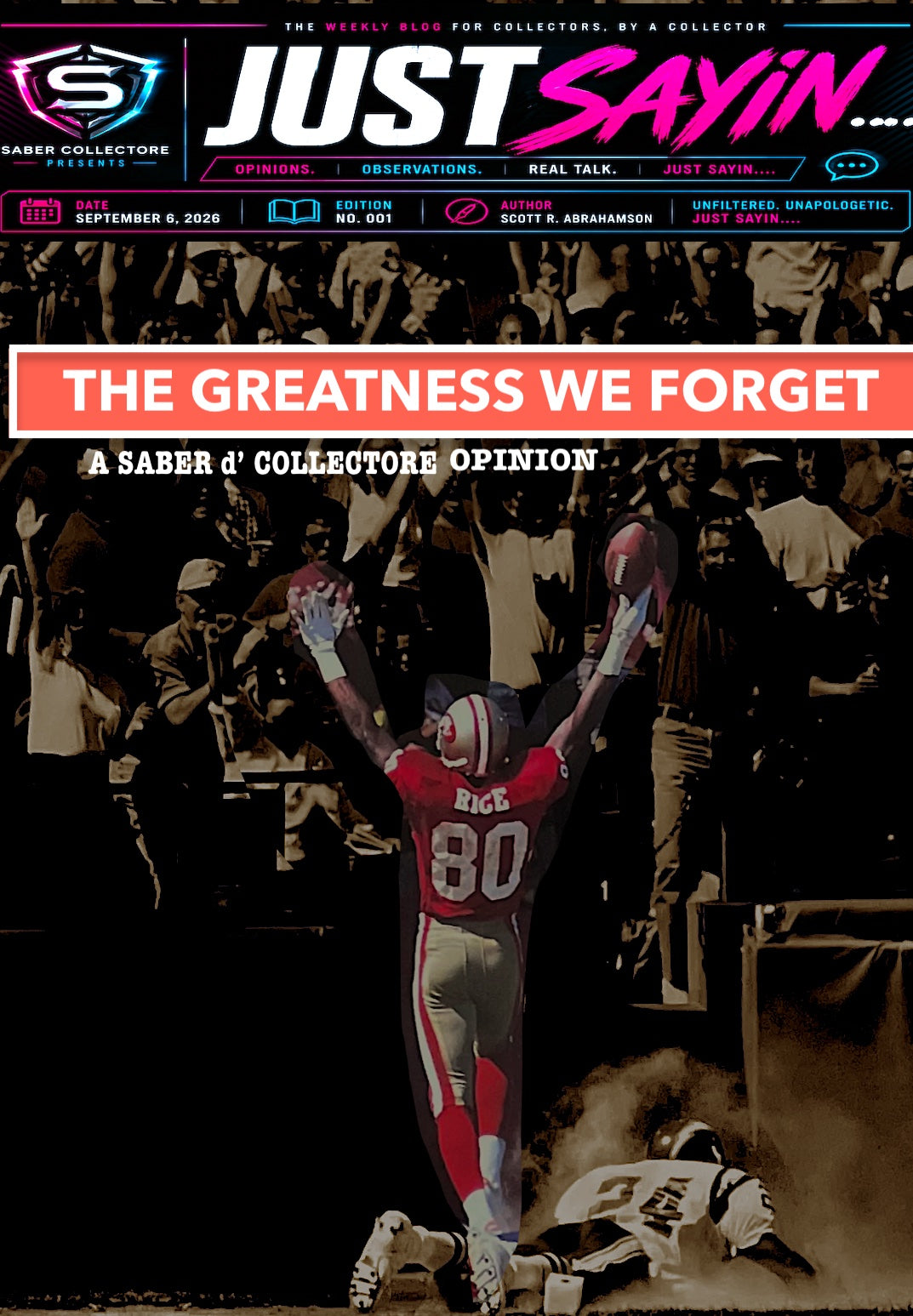 THE GREATNESS WE FORGET