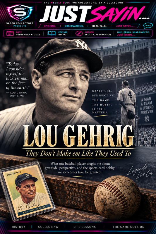 Lou Gehrig - They Don't Make Em Like They Used To