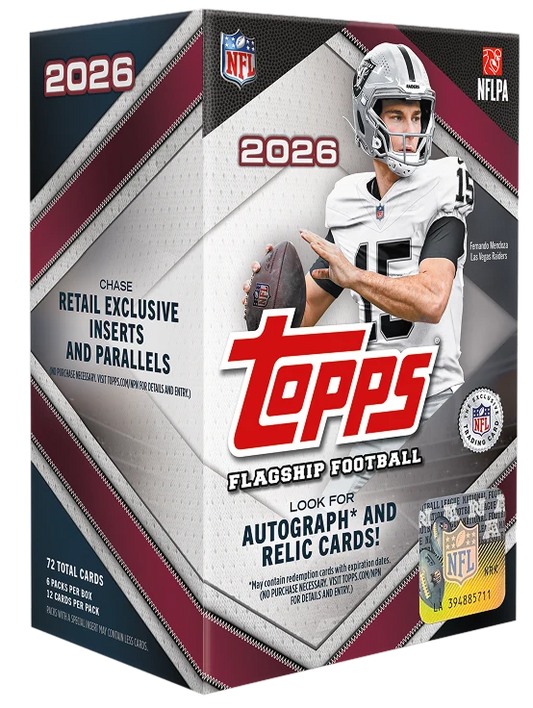 2026 TOPPS FLAGSHIP NFL BLASTER BOX