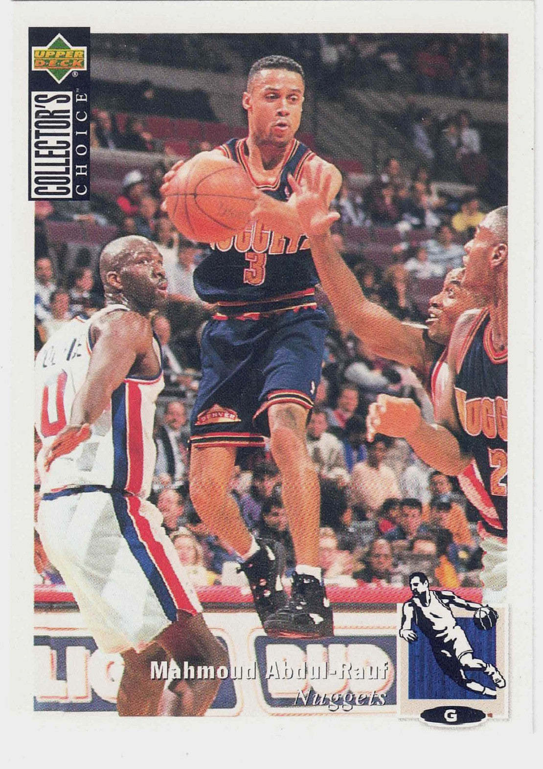 1994-95 Upper Deck NBA Collector's Choice MAHMOUD ABDUL-RAUF #103 Denver Nuggets