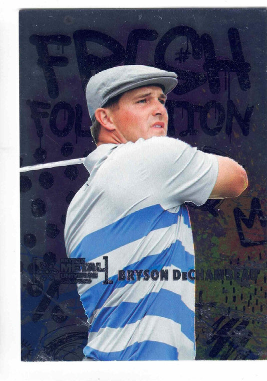 2021 Skybox Metal Universe Champions BRYSON DeCHAMBEAU #FF40 [Fresh Foundations]