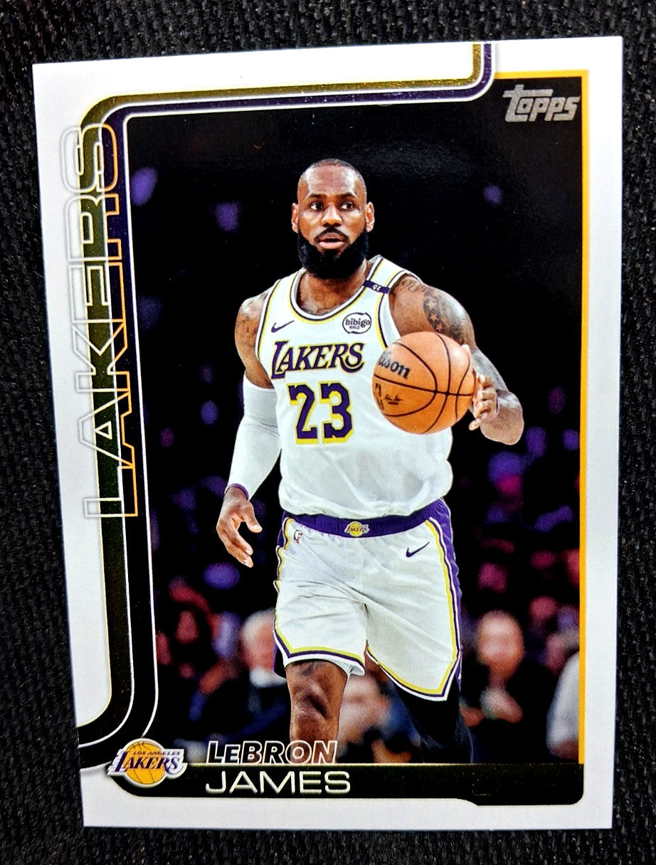 2025-26 Topps Flagship Basketball #150 LeBRON JAMES Los Angeles Lakers Base Set