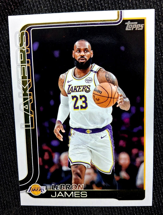 2025-26 Topps Flagship Basketball #150 LeBRON JAMES Los Angeles Lakers Base Set