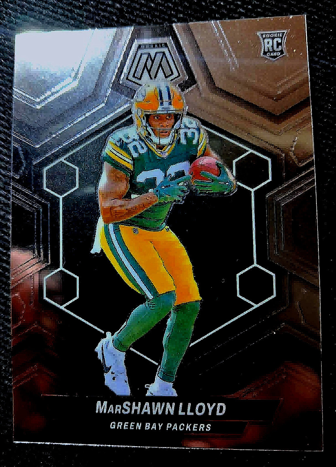 2024 Panini Mosaic NFL- #371 MarShawn Lloyd, Packers (RC) Silver Base Rookies