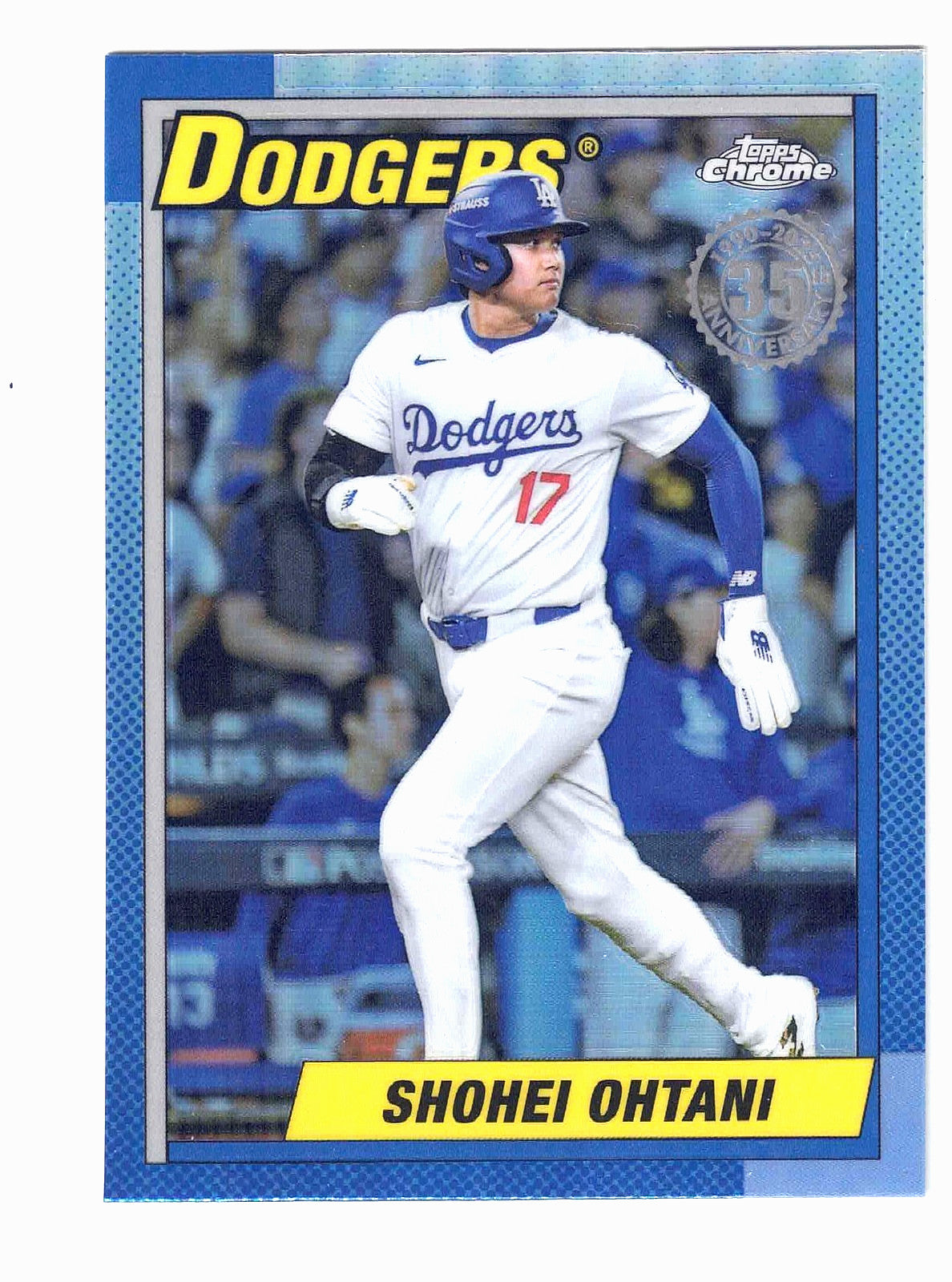 2025 Topps Chrome SHOHEI OHTANI #90CB-7 [1990 Topps 35th Anniversary]LA Dodgers