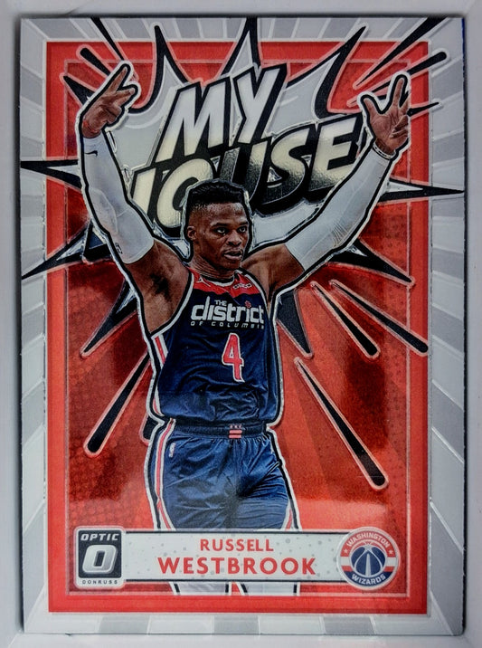 2020-21 Donruss NBA Optic RUSSELL WESTBROOK #14 [My House] Washington Wizards