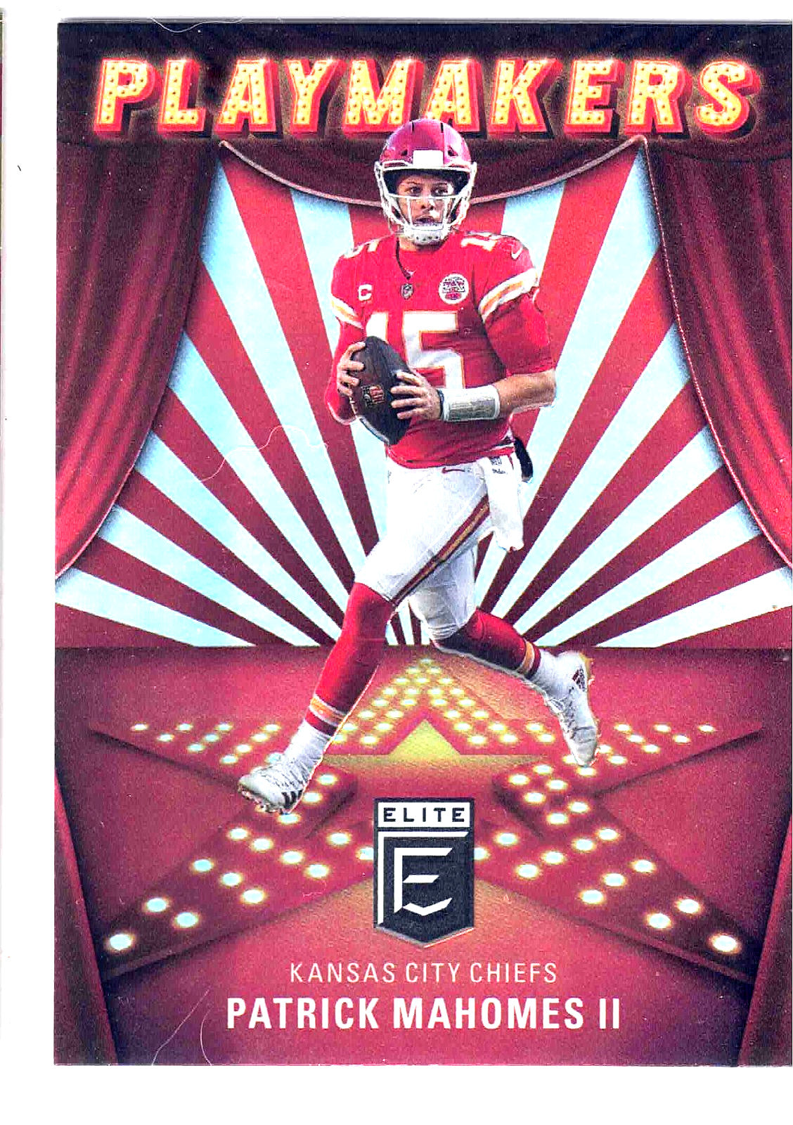2022 Donruss NFL Elite PATRICK  MAHOMES II #PM-4 [Playmakers Holofoil] KC Chiefs