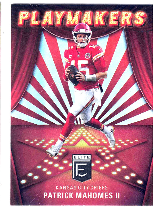2022 Donruss NFL Elite PATRICK  MAHOMES II #PM-4 [Playmakers Holofoil] KC Chiefs