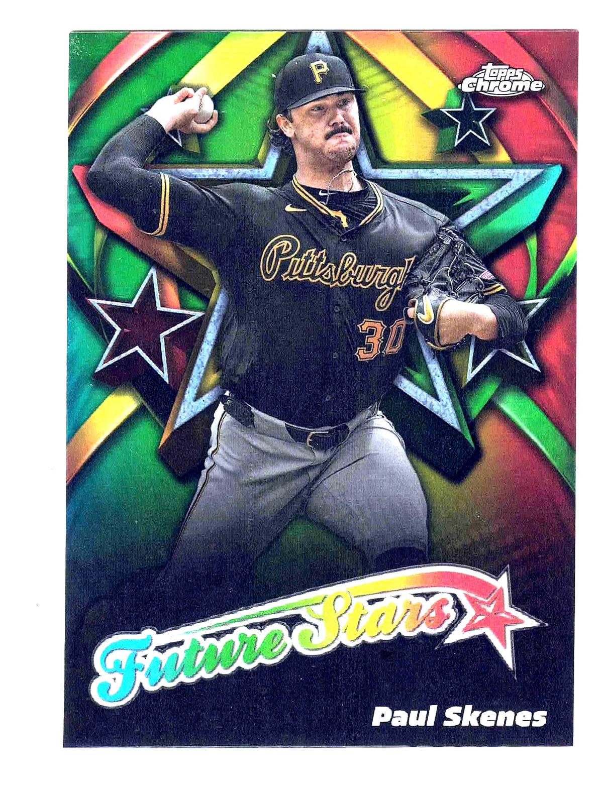 2025 Topps Chrome MLB - PAUL SKENES [Future Stars] FS2 Insert Pittsburgh Pirates
