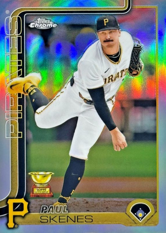 2025 Topps Chrome PAUL SKENES #300 Rookie Cup [Rainbow Refractor] Pirates