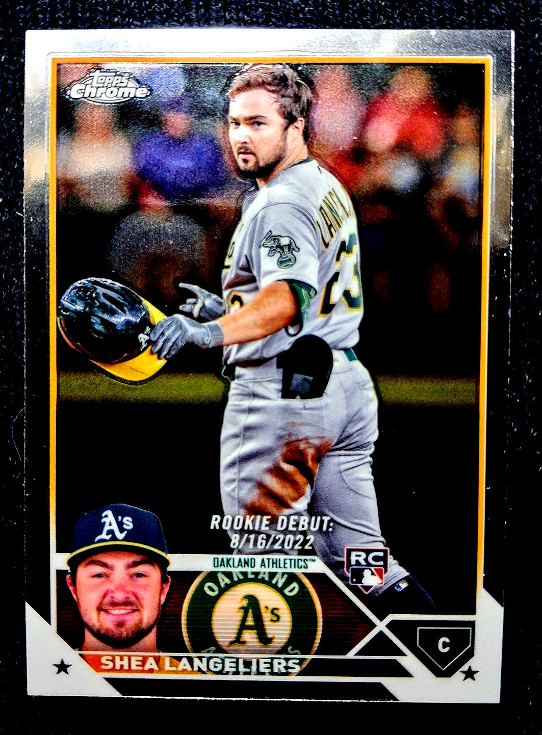 2023 Topps MLB Chrome Update SHEA LANGELIERS #USC32 [Update Rookie Debut]