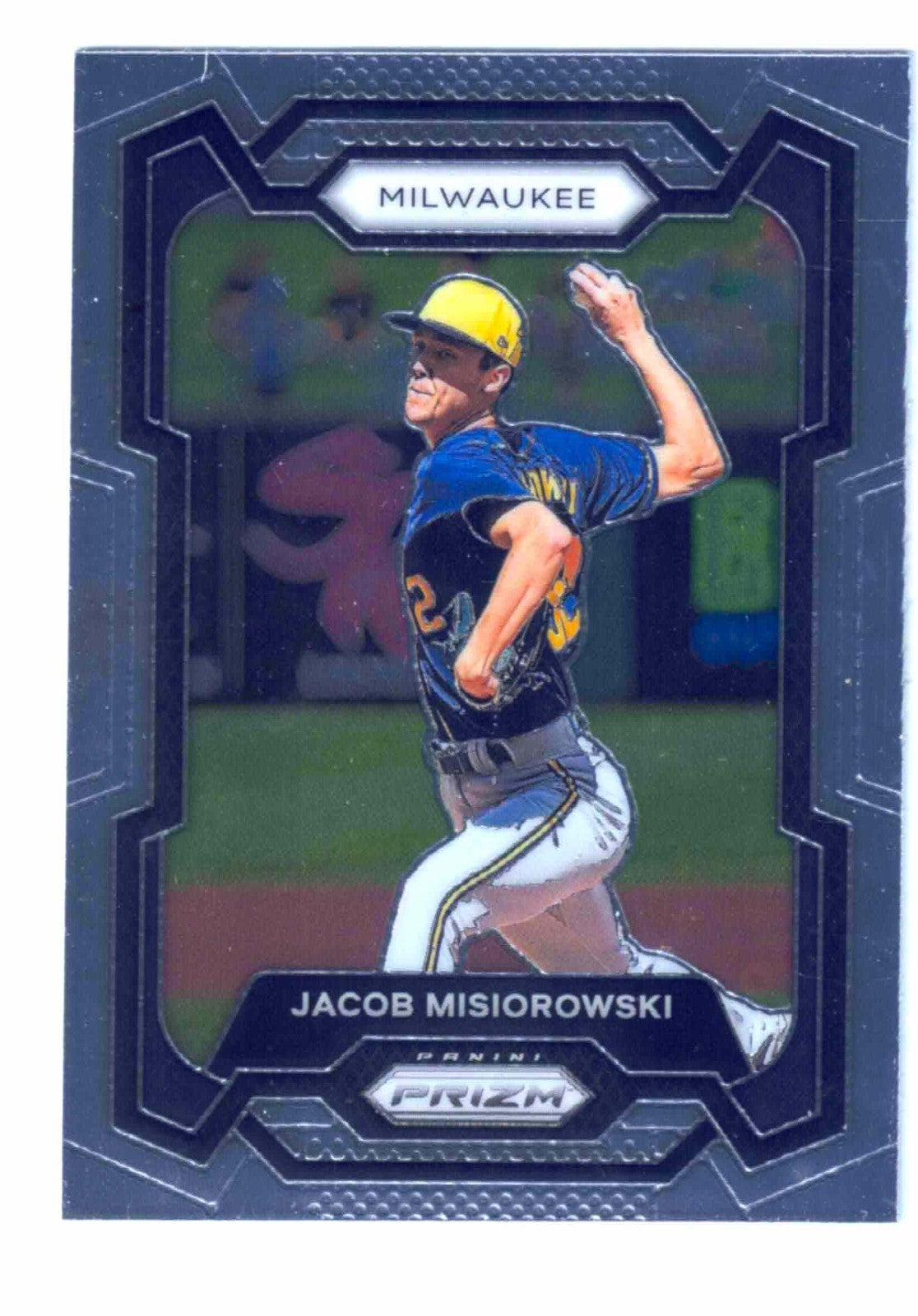 2024 Panini Prizm - JACOB MISIOROWSKI #114 - Base Prospect Card - Brewers