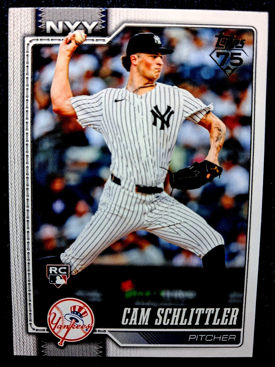 2026 Topps Baseball Series 1 CAM SCHLITTLER #111 [Base Rookie] New York Yankees