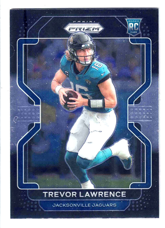2021 Panini Chronicles Prizm Black TREVOR LAWRENCE #PB-1 Jacksonville Jags (RC)