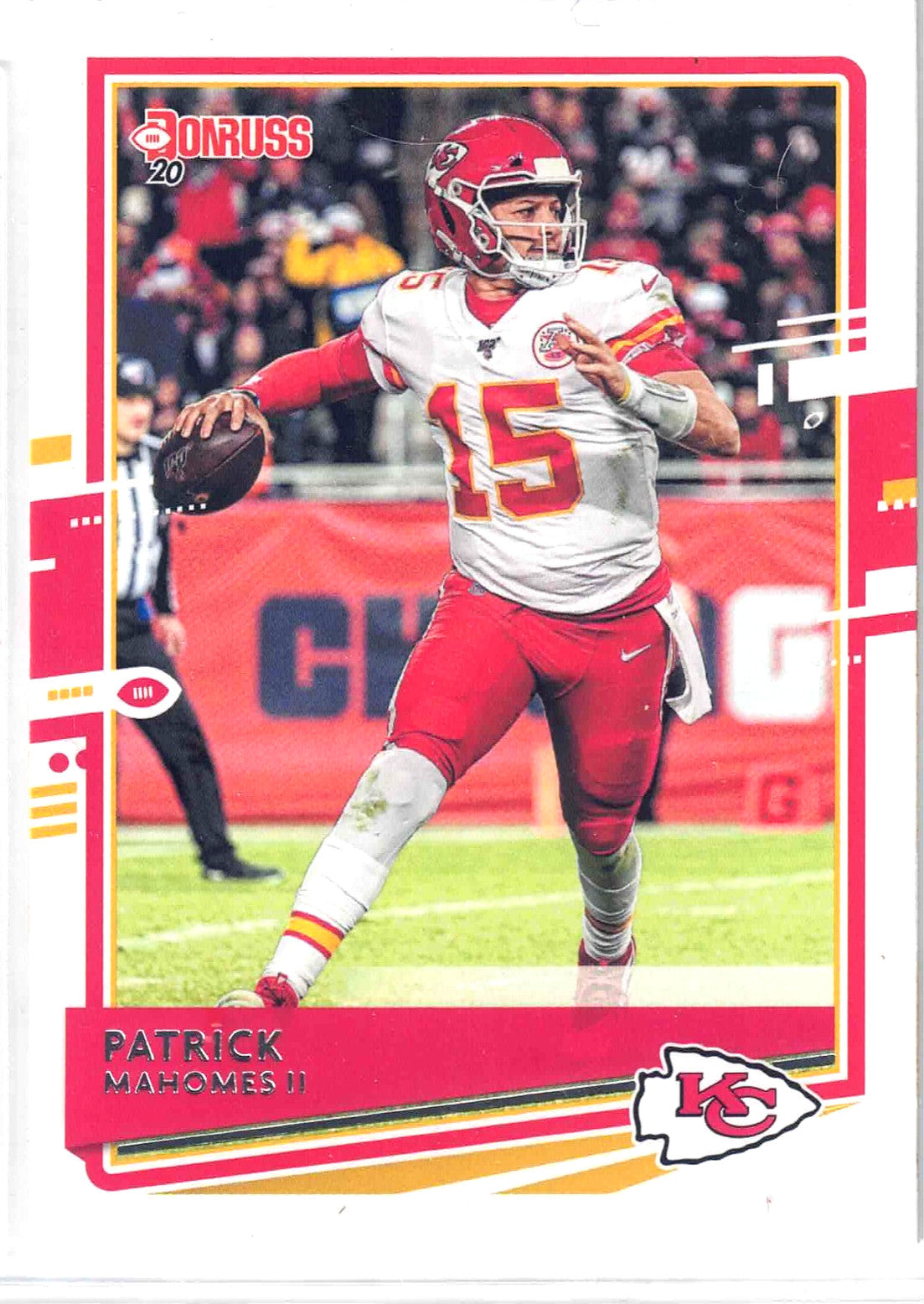 2020 Panini NFL Donruss PATRICK MAHOMES II #1 [Base] Kansas City Chiefs