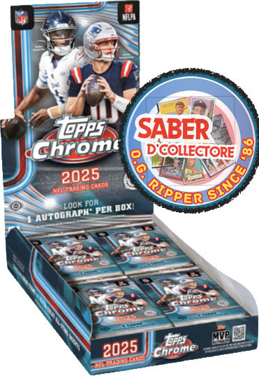 2025 Topps Chrome Base Rookie #331 Cam Skattebo Red, White & Blue Refractor (RC)