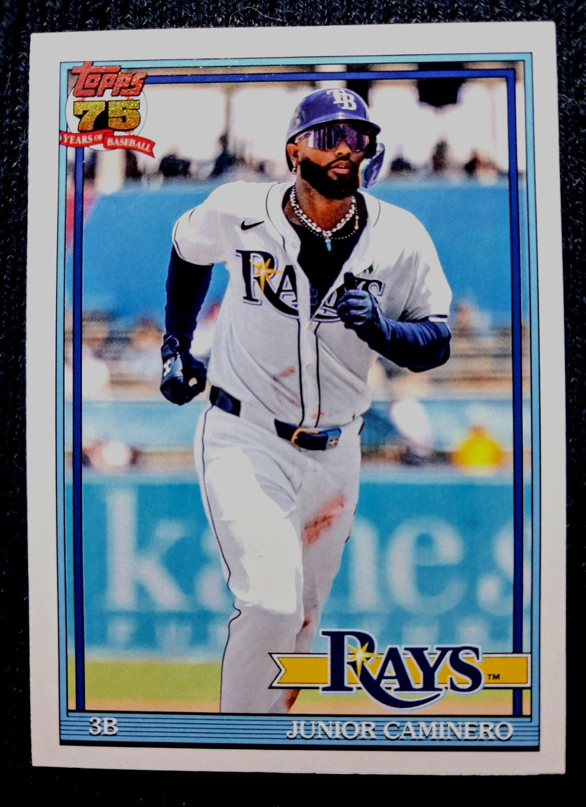 2026 Topps Baseball Series 1 JUNIOR CAMINERO #T91-62 [1991 Topps] Tampa Bay Rays