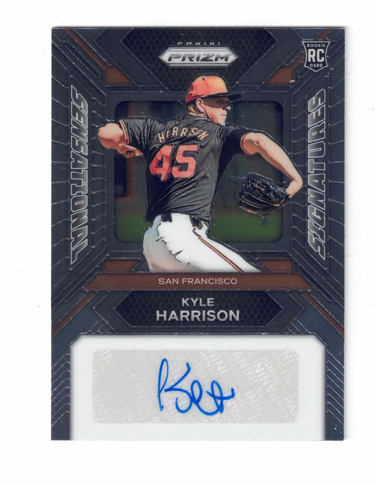2024 Panini Prizm KYLE HARRISON[Sensational Signatures] RC Rookie Auto #SS-KH