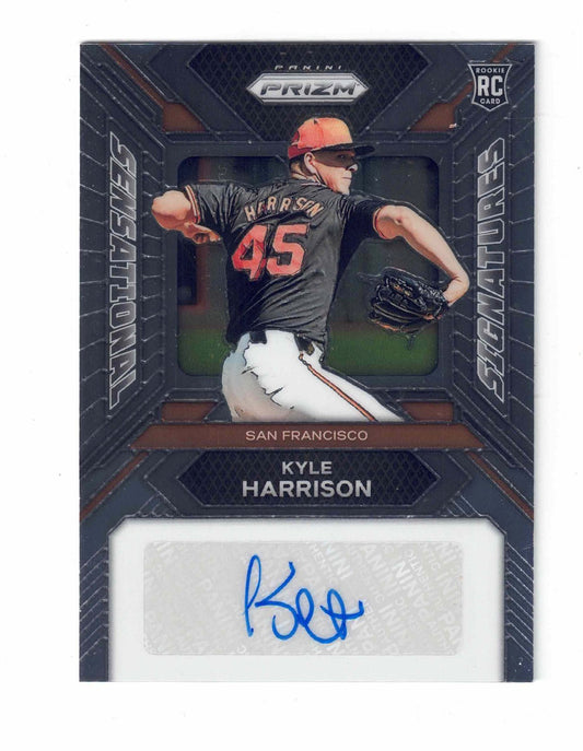 2024 Panini Prizm KYLE HARRISON[Sensational Signatures] RC Rookie Auto #SS-KH