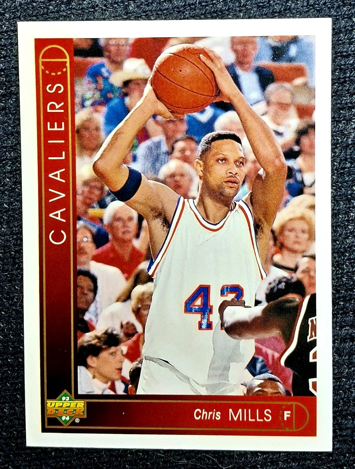 1993-94 Upper Deck NBA Basketball Chris Mills Cleveland Cavaliers #160 Rookie