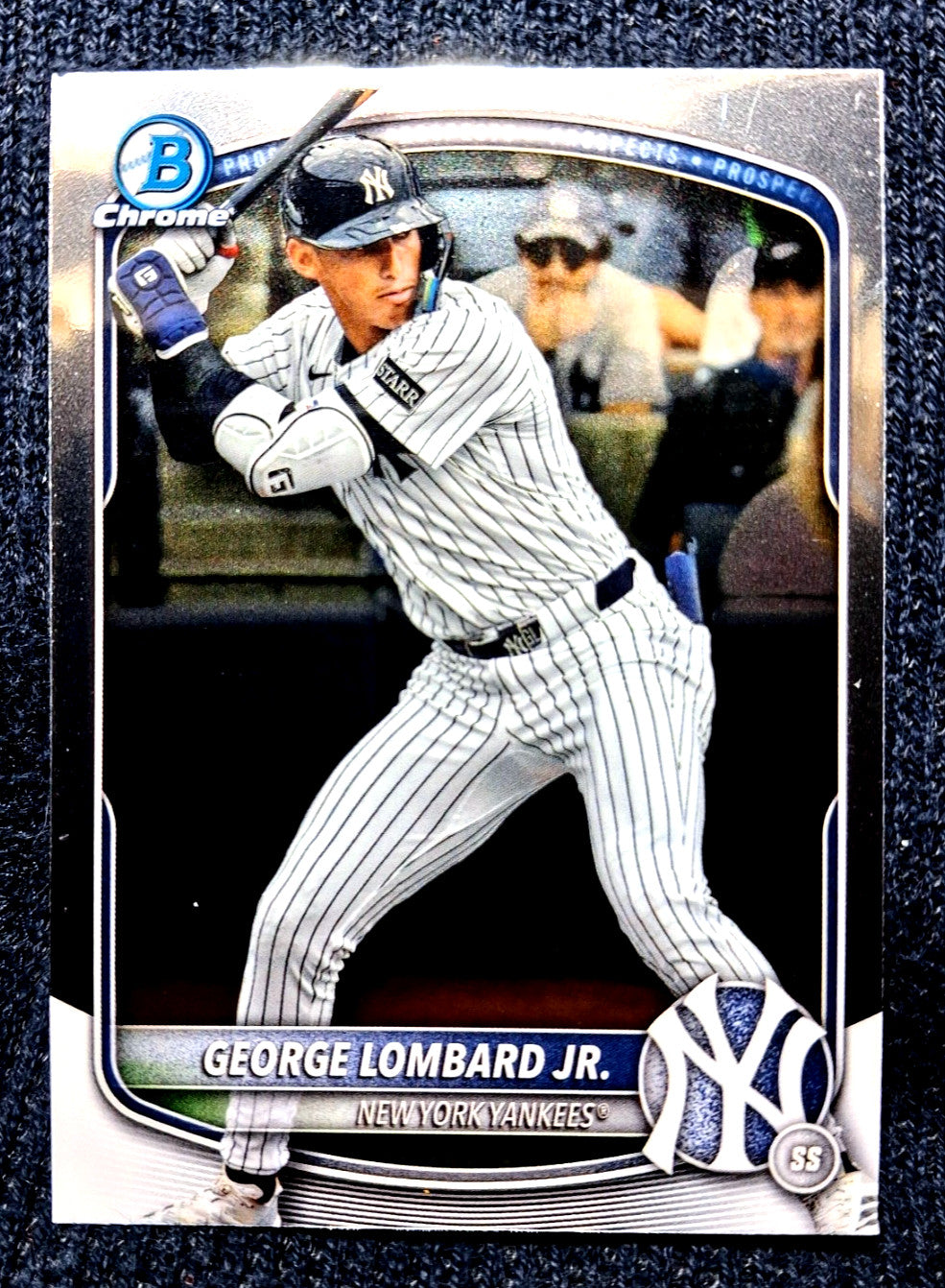 2025 Bowman MLB Chrome Prospects GEORGE LOMBARD JR #BCP-164 [Base] NY Yankees