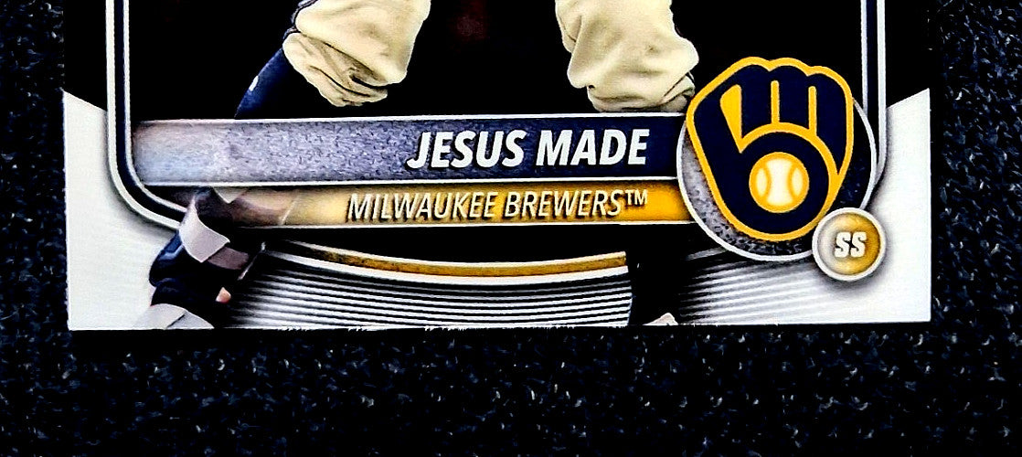 2025 Bowman Chrome Baseball Prospects Jesus Made Brewers BCP-245 (RC)