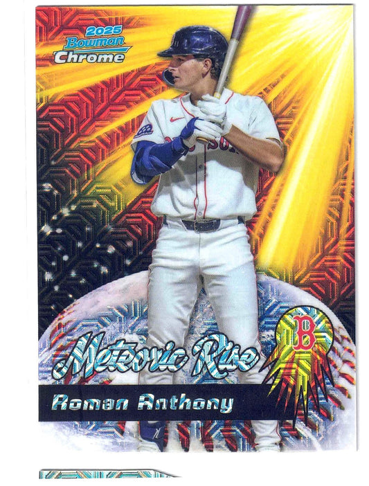2025 Bowman MLB Chrome ROMAN ANTHONY #MR-25[Meteoric Rise Mojo Refractor] (RC)