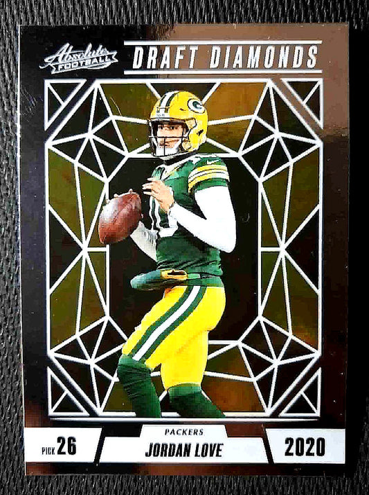 2024 Panini NFL Absolute JORDAN LOVE #DD-JLE [Draft Diamond]Green Bay Packers