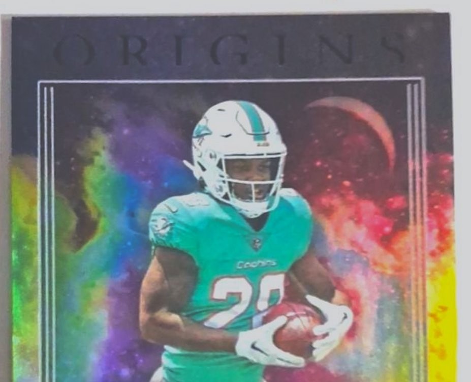 2023 Panini NFL Origins De'VON ACHANE [Rookie Gold Holo] #/25 Miami Dolphins(RC)