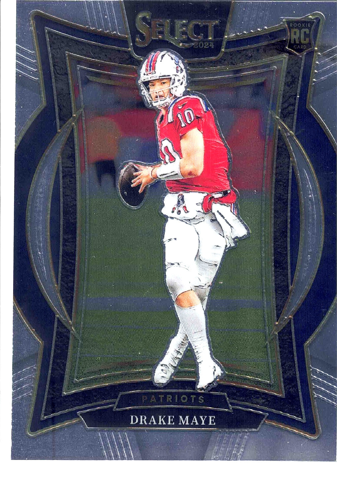 2024 Panini NFL Select DRAKE MAYE #27 [Concourse] New England Patriots (RC)