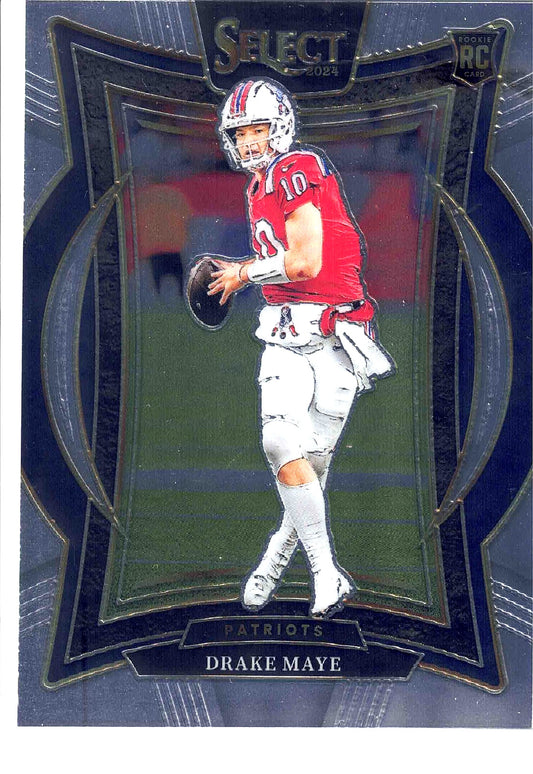 2024 Panini NFL Select DRAKE MAYE #27 [Concourse] New England Patriots (RC)