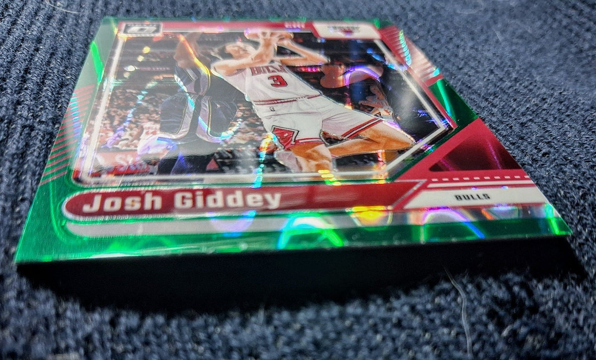 2024-25 Donruss Optic NBA JOSH GIDDEY #120 [Green Seismic] Chicago Bulls