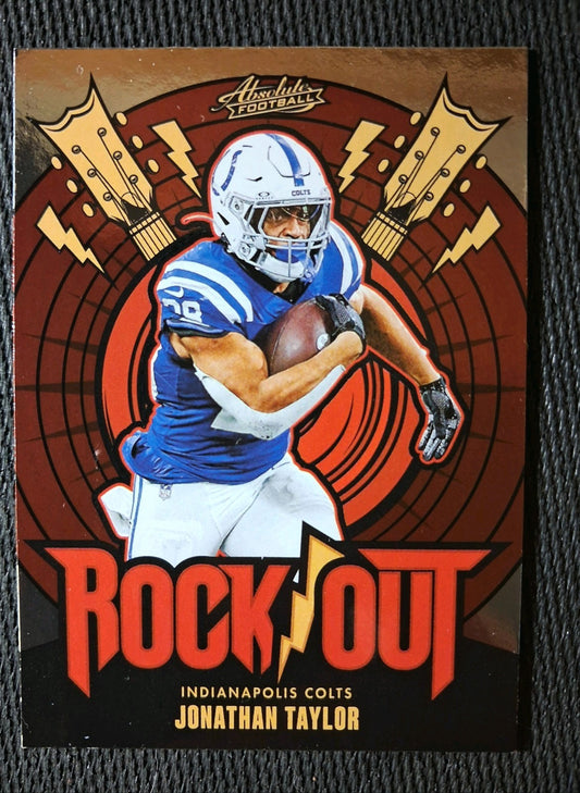 2024 Panini Absolute RO-JTR Jonathan Taylor Rock Out Insert