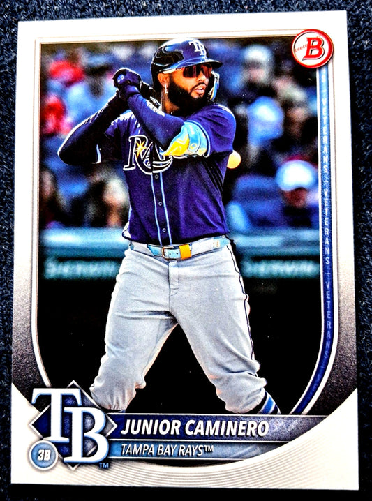 2025 Bowman Baseball Flagship JUNIOR CAMINERO #13 [Base] Tampa Bay Rays