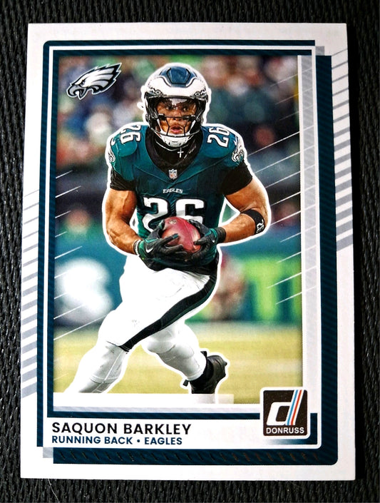 2025 Panini NFL Donruss  SAQUON BARKLEY #20 [Base] Philadelphia Eagles