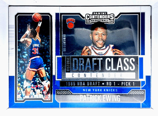 2023-24 Panini NBA Contenders PATRICK EWING #20 [Draft Class] New York Knicks