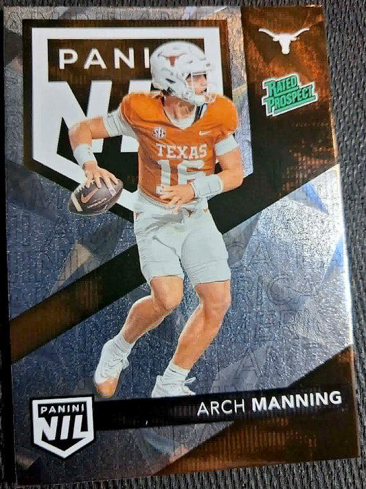 2025 Panini The National ARCH MANNING #NIL-1 [Rated Prospect] Texas Longhorns