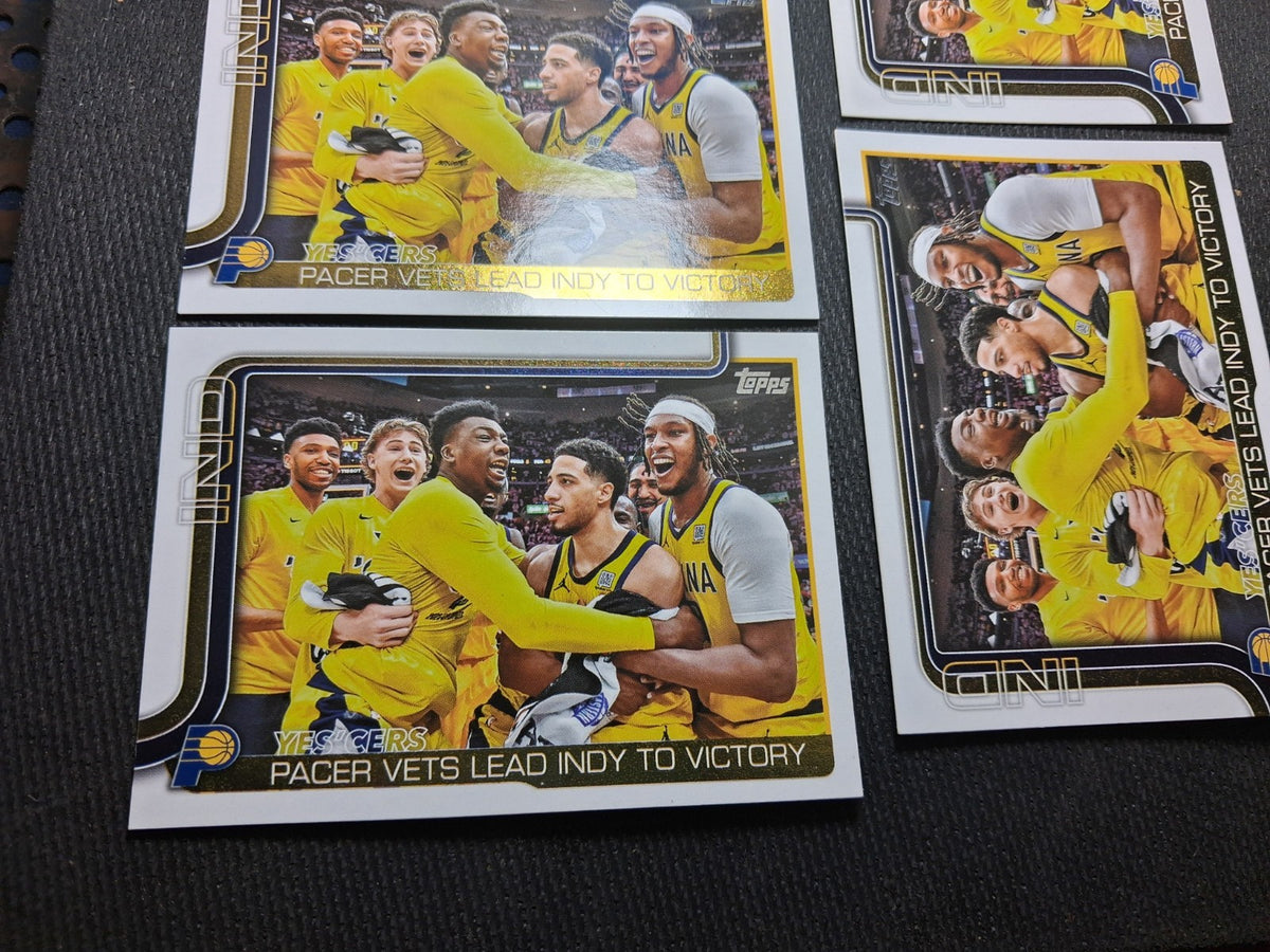 2025-26 Topps NBA Flagship TYRESE HALIBURTON #280 Checklist Card [5 QTY LOT]