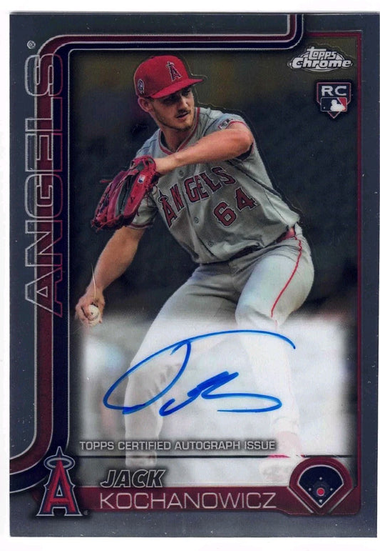 Topps 2025 Chrome Baseball JACK KOCHANOWICZ #RA-JKO [Rookie Auto] Angels