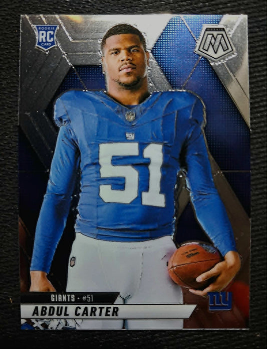 2025 Panini Mosaic NFL  - Abdul Carter #282 Base Rookie Variation (RC)