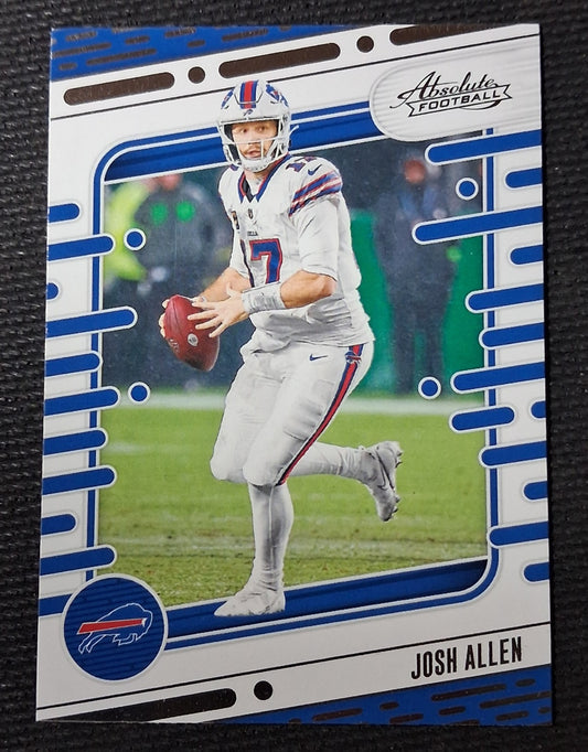 2024 Panini Absolute Josh Allen (QB) Buffalo Bills  Base Set #11