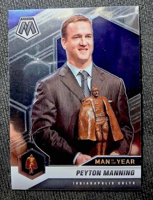 2021 Panini NFL Mosaic PEYTON MANNING #283 [Man of the Year] Indianapolis Colts