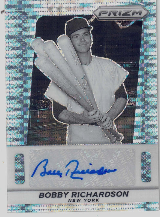 2024 Panini MLB Prizm BOBBY RICHARDSON #2 [Throwback Pulsar Prizms Auto] /199