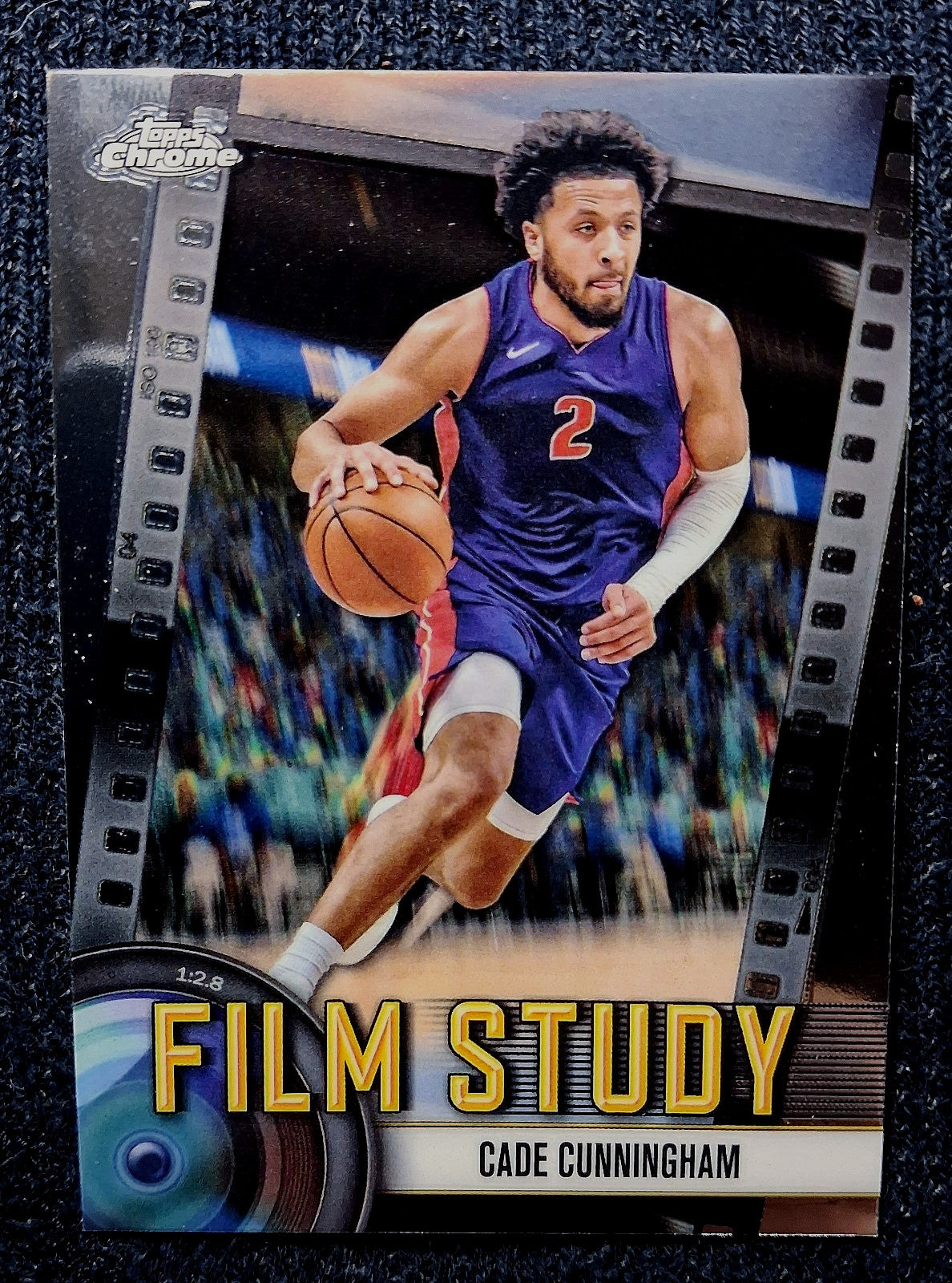 2024-25 Topps NBA Chrome CADE CUNNINGHAM [Film Study] #FS-11 Detroit Pistons