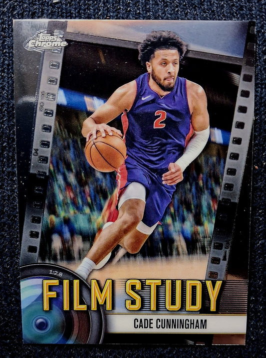 2024-25 Topps NBA Chrome CADE CUNNINGHAM [Film Study] #FS-11 Detroit Pistons