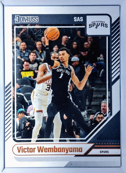 2024-25 Panini Donruss Basketball- Victor Wembanyama #6 Base San Antonio Spurs