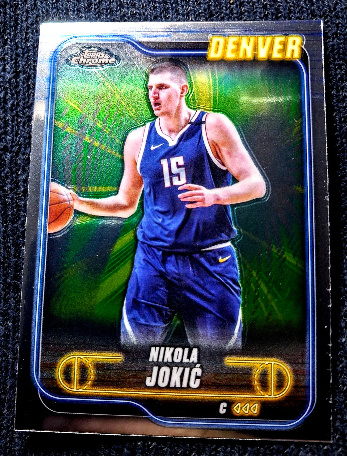 2024-25 Topps Chrome Basketball - Nikola Jokic Denver Nuggets #50