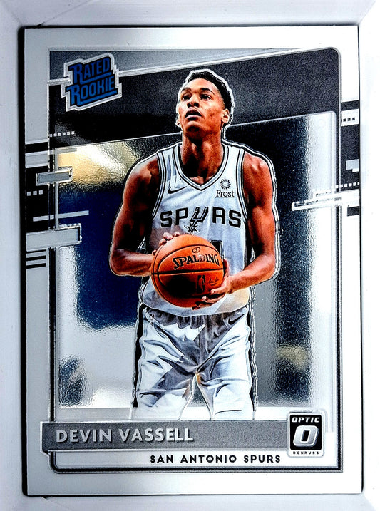2020-21 Panini Donruss Optic NBA Basketball DEVIN VASSELL #161  (RC) Base Set