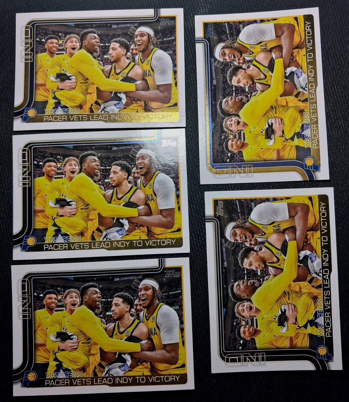 2025-26 Topps NBA Flagship TYRESE HALIBURTON #280 Checklist Card [5 QTY LOT]